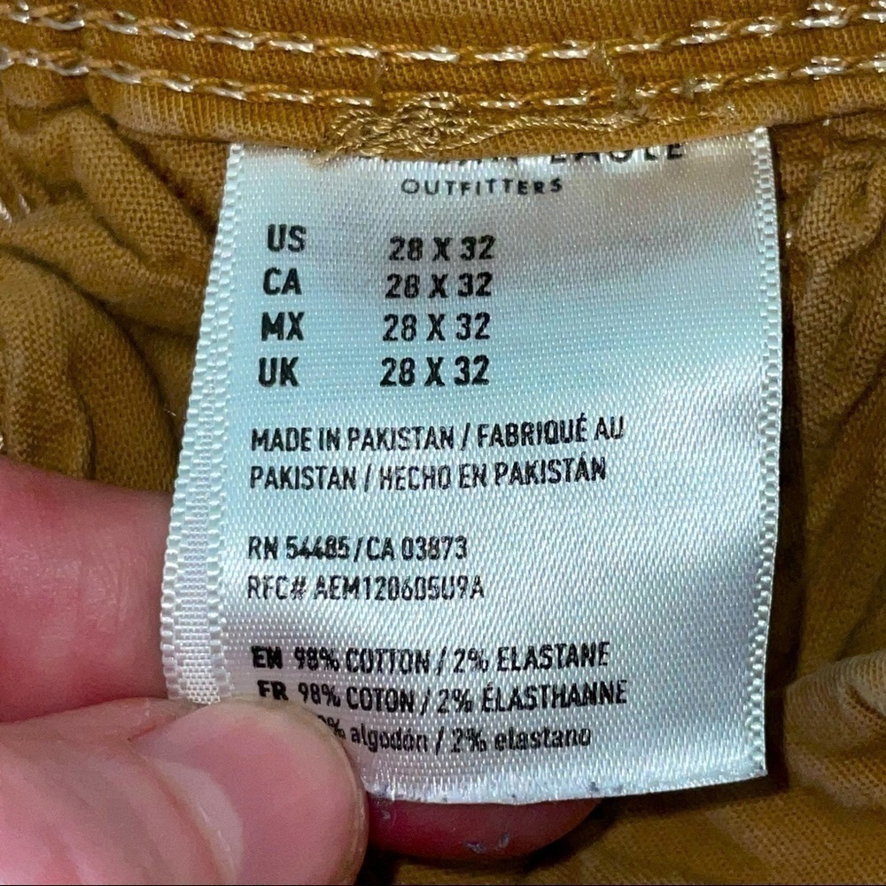 American Eagle Men’s Skinny Pants Next Level Flex Size 28/32 - Picture 10 of 10